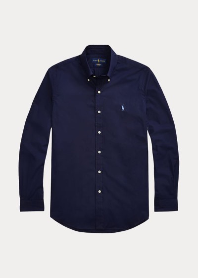 Camisa Polo Ralph Lauren Poplin Homem 83067-QSZM